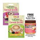 Tong Garden NutriOne Cereal Drink assorted 324g (UP: $8.10) + Free 1 Peanut Butter 150g