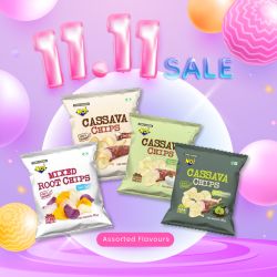 Tong Garden NOi Cassava Chips (Bundle of 4) (UP: $6.60)