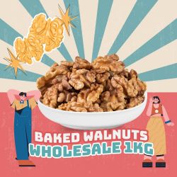 Baked Walnuts Halves 1Kg