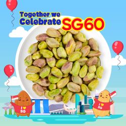 Plain Roasted Pistachios Kernels 500g