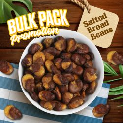 Salted Broad Beans with Skin 1 Kg 