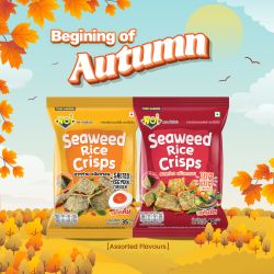 Tong Garden Seaweed Rice Crisps Tom Yum / Salted Egg 35g - 40g (buy 1 free 1) (Best Before 07/11/2025）