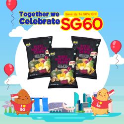 NOi Mixed Vegetable Chips 60g (Bundle of 3) (UP: $7.65)