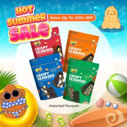 NOi Crispy Seaweed 40g (Bundle of 4) (UP: $13.20)