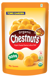 Organic Roasted Chestnuts without Shell 300g (Bundle of 2)