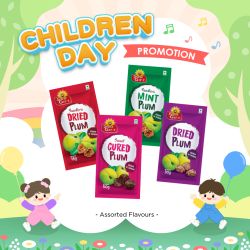 Sungift Dried Plum 18g-50g (Bundle of 4) 