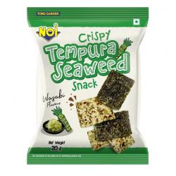 NOi Crispy Tempura Seaweed Snack Wasabi Flavour 20g
