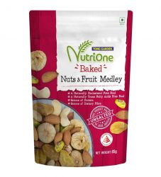 Nutrione Baked Nuts & Fruit Medley 85g