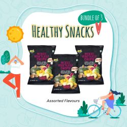 NOi Mixed Vegetable Chips 60g (Bundle of 3) (UP: $7.50)