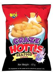 Craze Hottis Seafood 40g (Bundle of 4) (UP : $6.20)