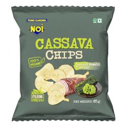 NOi Seaweed Wasabi Cassava Chips 85g