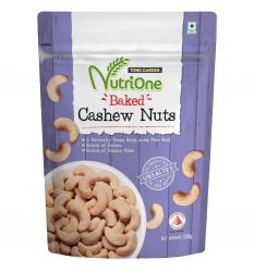 Nutrione Baked Cashew Nuts 330G (Unsalted)