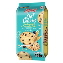 Oat Cookies Blackcurrant Chocolate Chips 162g