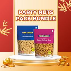 Tong Garden Premium Nuts + Delight Nuts party pack bundle of 2 (up: $15.65)