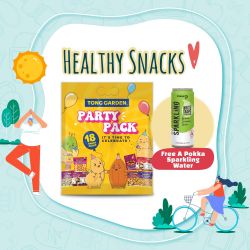 Party Pack - 18 Snack Packs *FOC: Pokka Sparkling Water (random flavour)