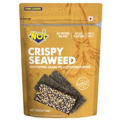 Baked Crispy Seaweed Popping Grains Spicy Cuttlefish 40g