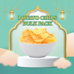 Potato Chips - BBQ Flavor (Carton of 8Pkts x 190g)