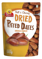 Sungift Dried Pitted Dates 120g