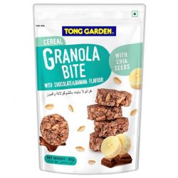 Tong Garden Cereal Granola Bite - Chocolate & Banana 85g