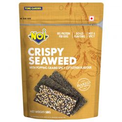 Baked Crispy Seaweed Popping Grains Spicy Cuttlefish 18g