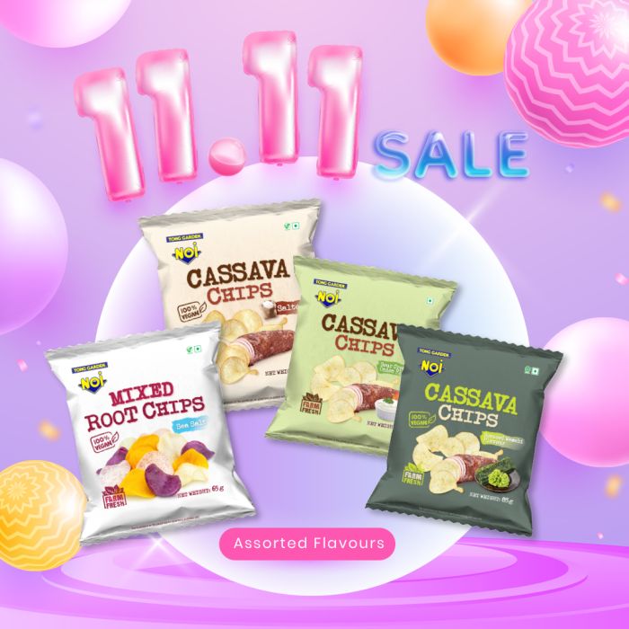 Tong Garden NOi Cassava Chips (Bundle of 4) (UP: $6.60)