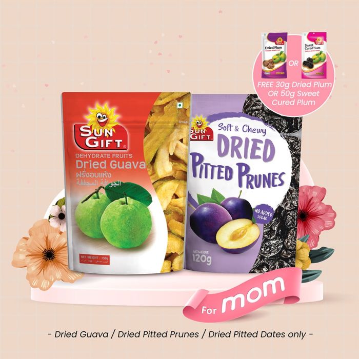 Tong Garden Sungift Dried Fruits 120g-150g (bundle of 2) (UP: $6.35)