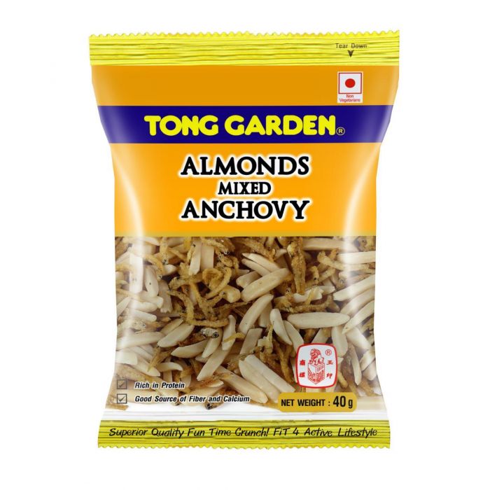 Tong Garden Almond Mixed Anchovy 40g