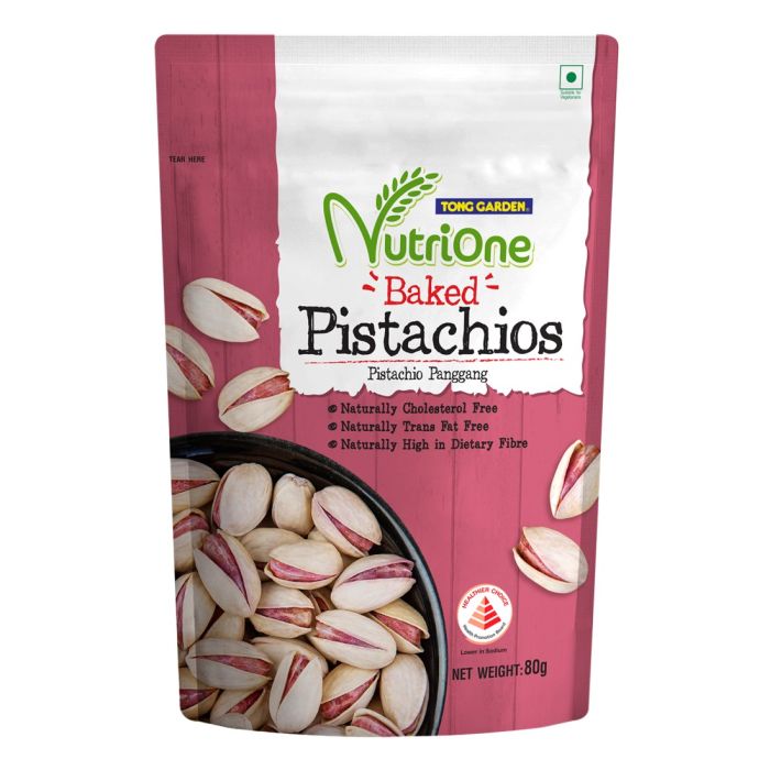 Nutrione Baked Pistachios 80g