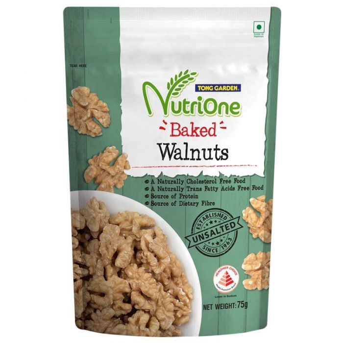 Nutrione Baked Walnuts 75g