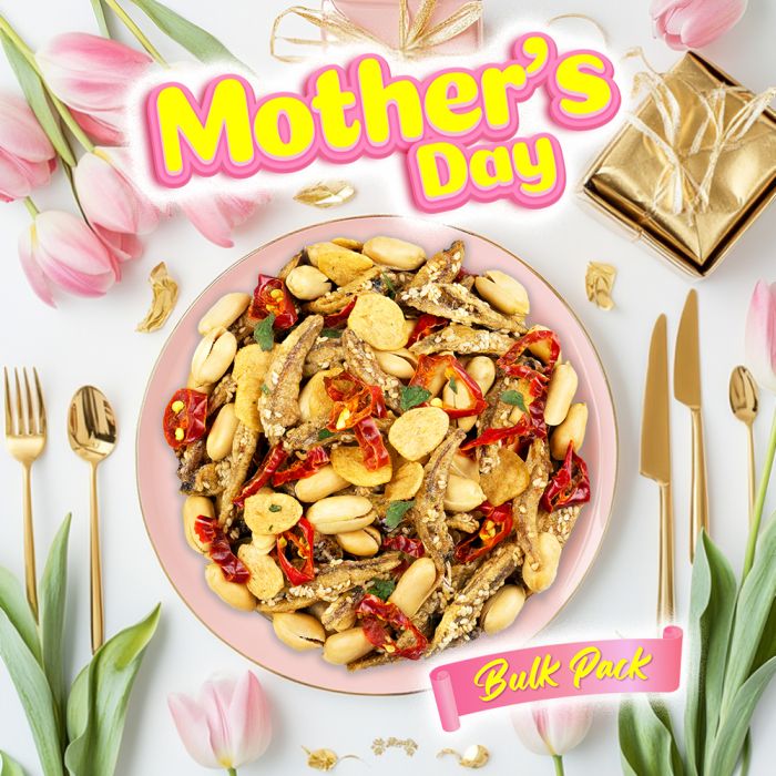 Peanuts Mixed Anchovy 1Kg