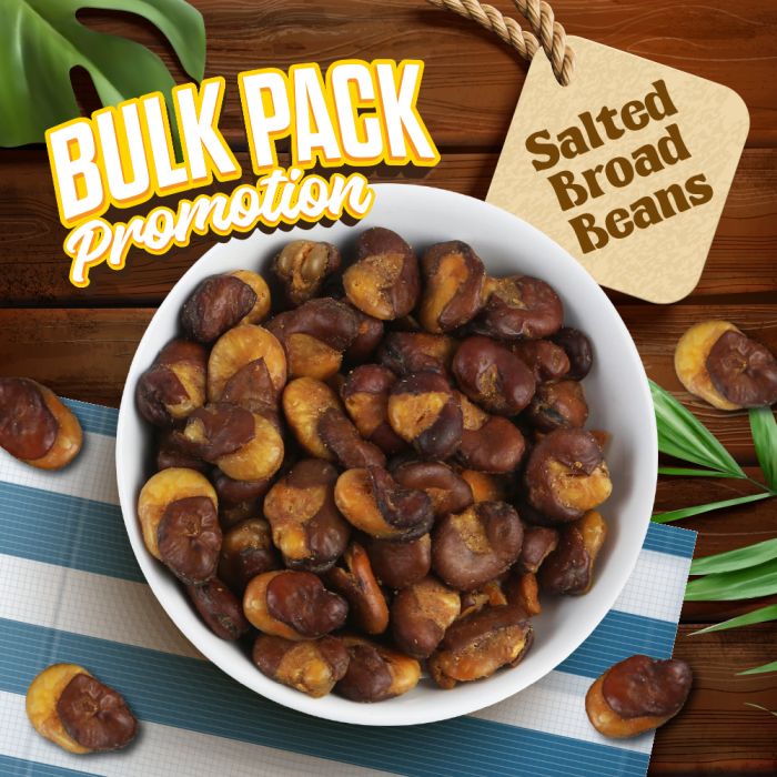 Salted Broad Beans with Skin 1 Kg 