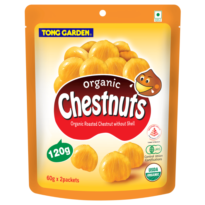 Roasted Chestnuts without shell 120g 