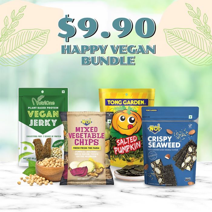 Happy Vegan (bundle of 4) (UP: $12.75)