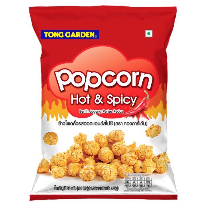 Popcorn Hot & Spicy 55g