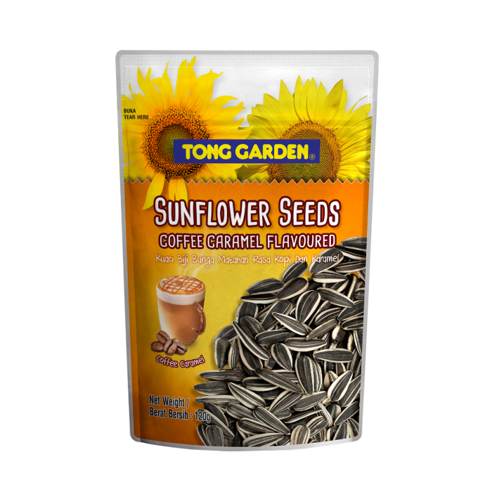 Coffee Caramel Sunflower Seed with Shell 120g