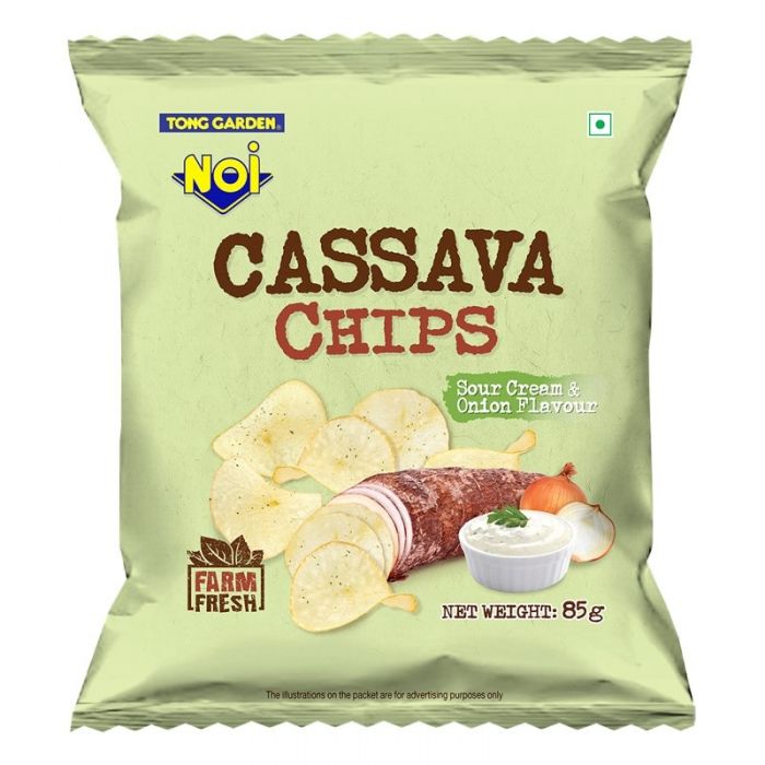 NOi Sour Cream & Onion Cassava Chips 85g