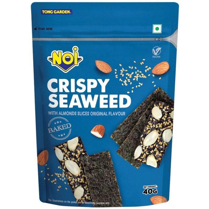 NOI Crispy Seaweed with Almond Slices Original 18g