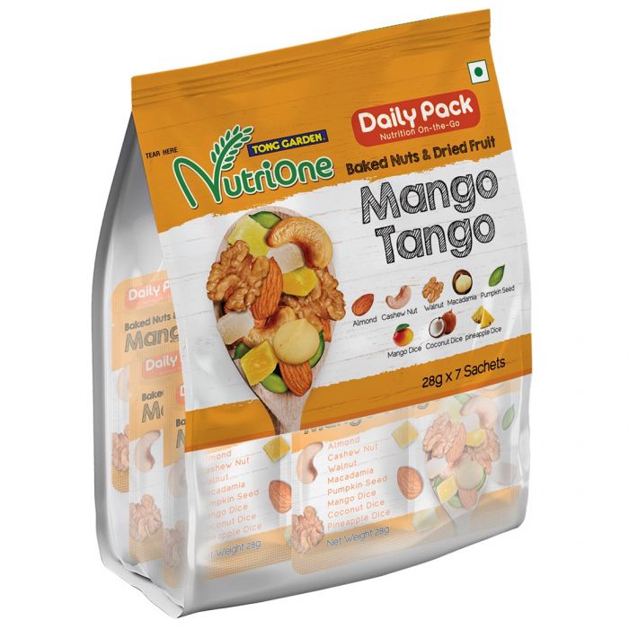 Mango Tango - Baked Nuts & Dried Fruits Daily Pack 196g