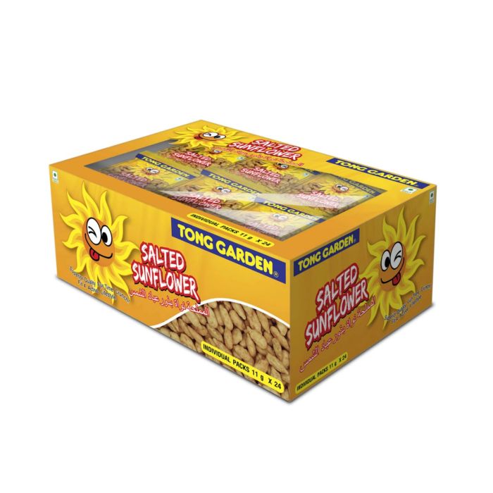 tong garden salted sunflower 264g box