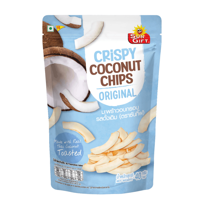 Sungift Coconut Chips 40g