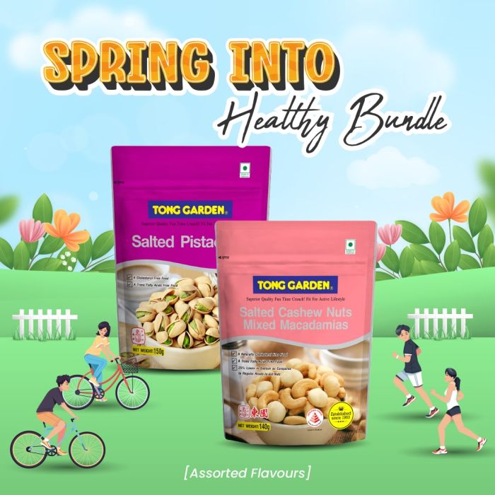 Tong Garden Premium Nuts pack 130g-180g (Bundle of 2) (UP: $11.20)