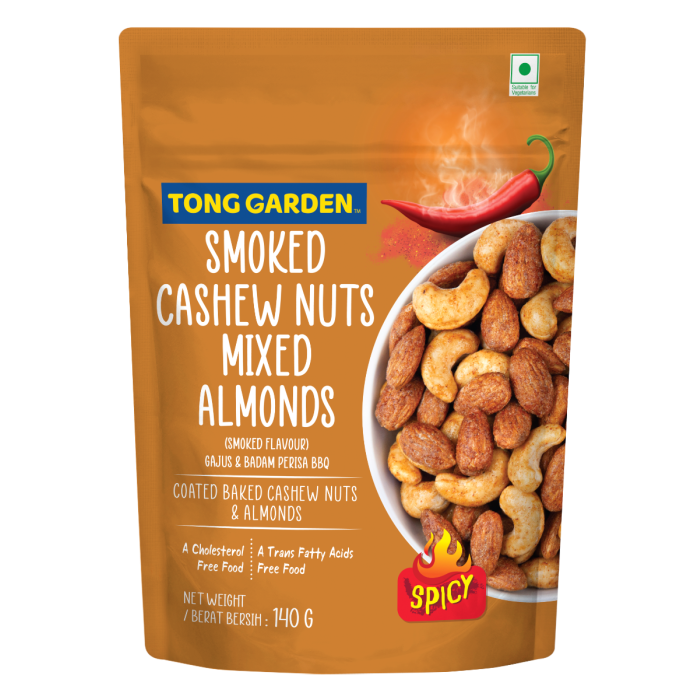 Smoked Cashew Nuts Mixed Almonds