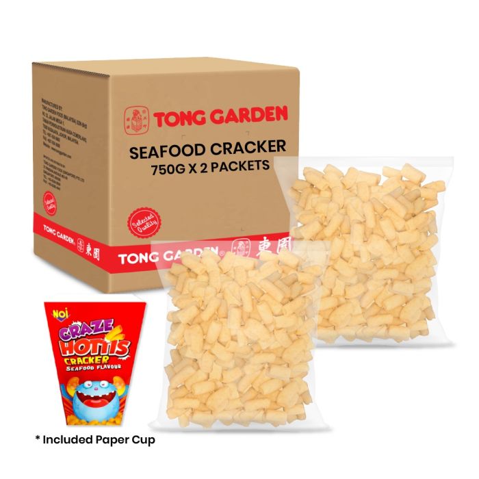 Craze Hottis (Bulk Pack) - Seafood Flavor (Carton of 2Pkts x 750g)